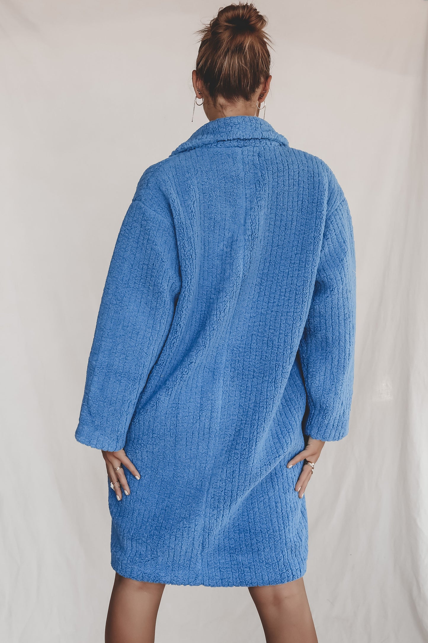 Cold But Cute Cobalt Coat