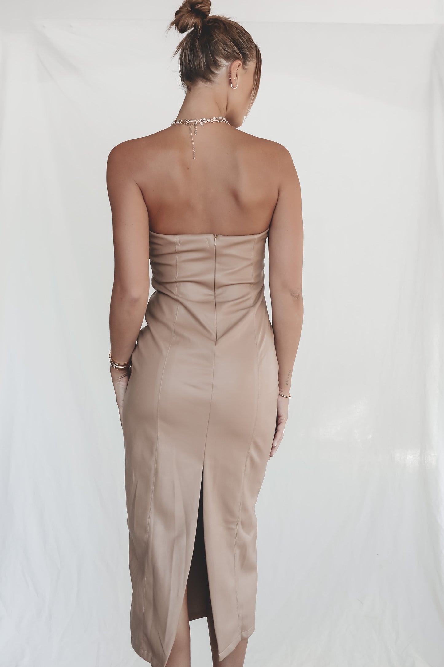 Feeling Good Looking Better Leather Dress