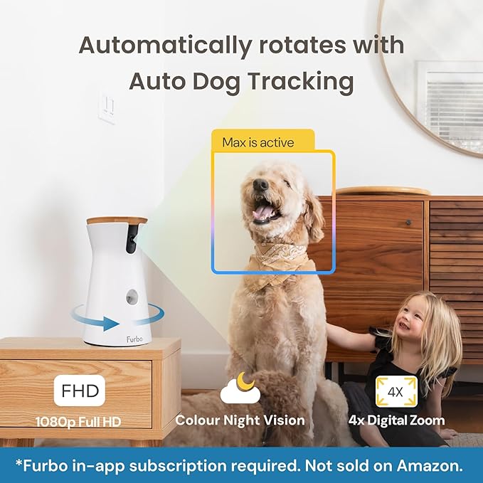 Furbo 360° Dog Camera with Furbo Nanny