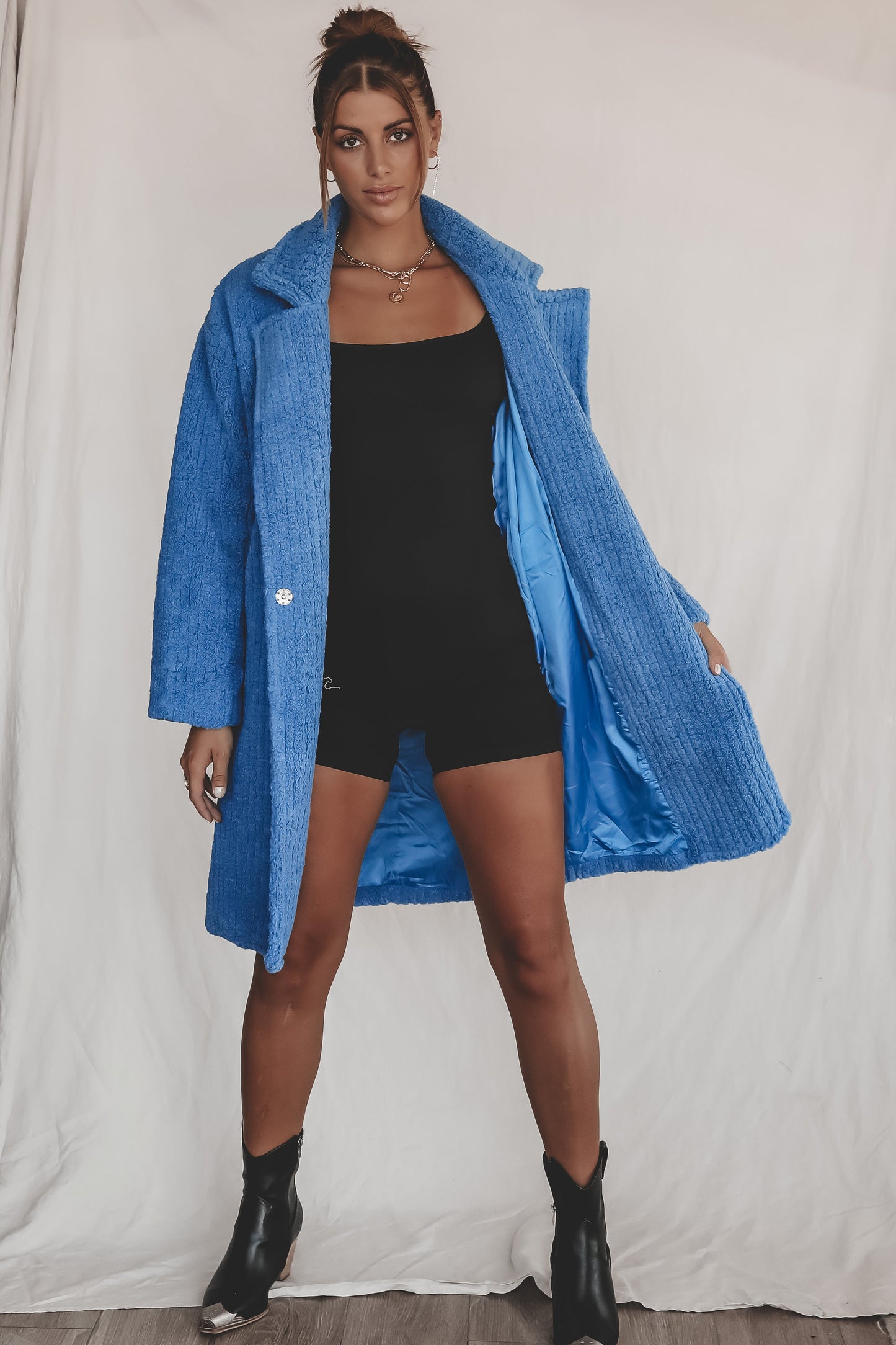 Cold But Cute Cobalt Coat